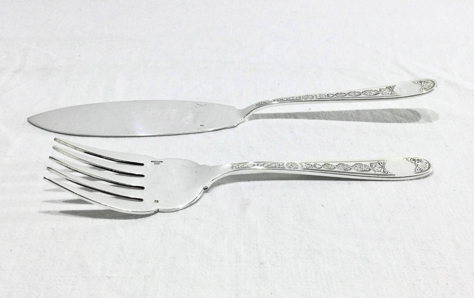 Christofle – Couverts de Service à Poissons Villeroy