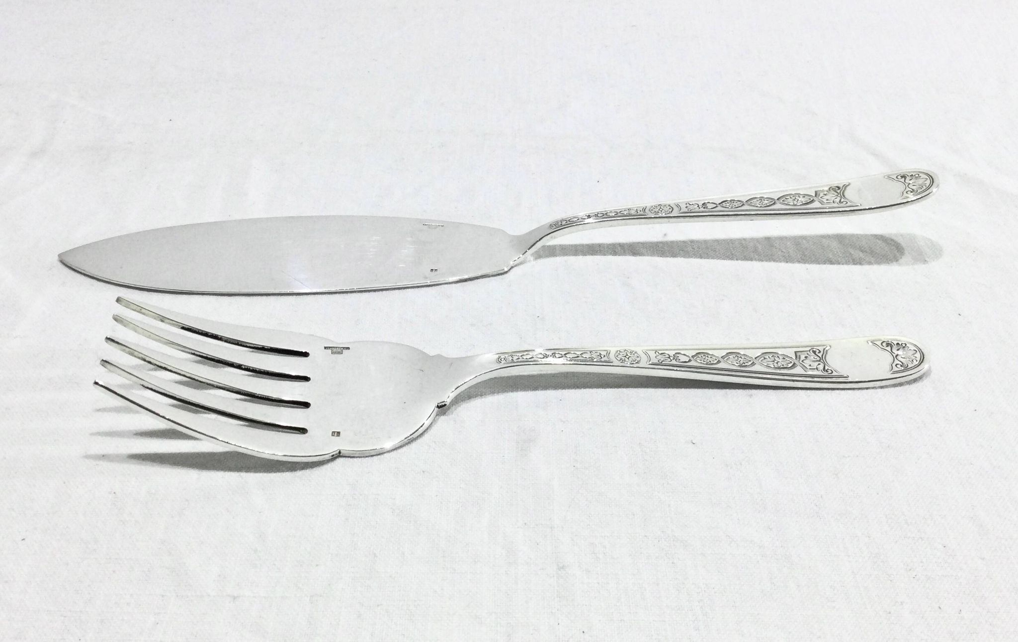 Christofle – Villeroy Fish Serving Cutlery