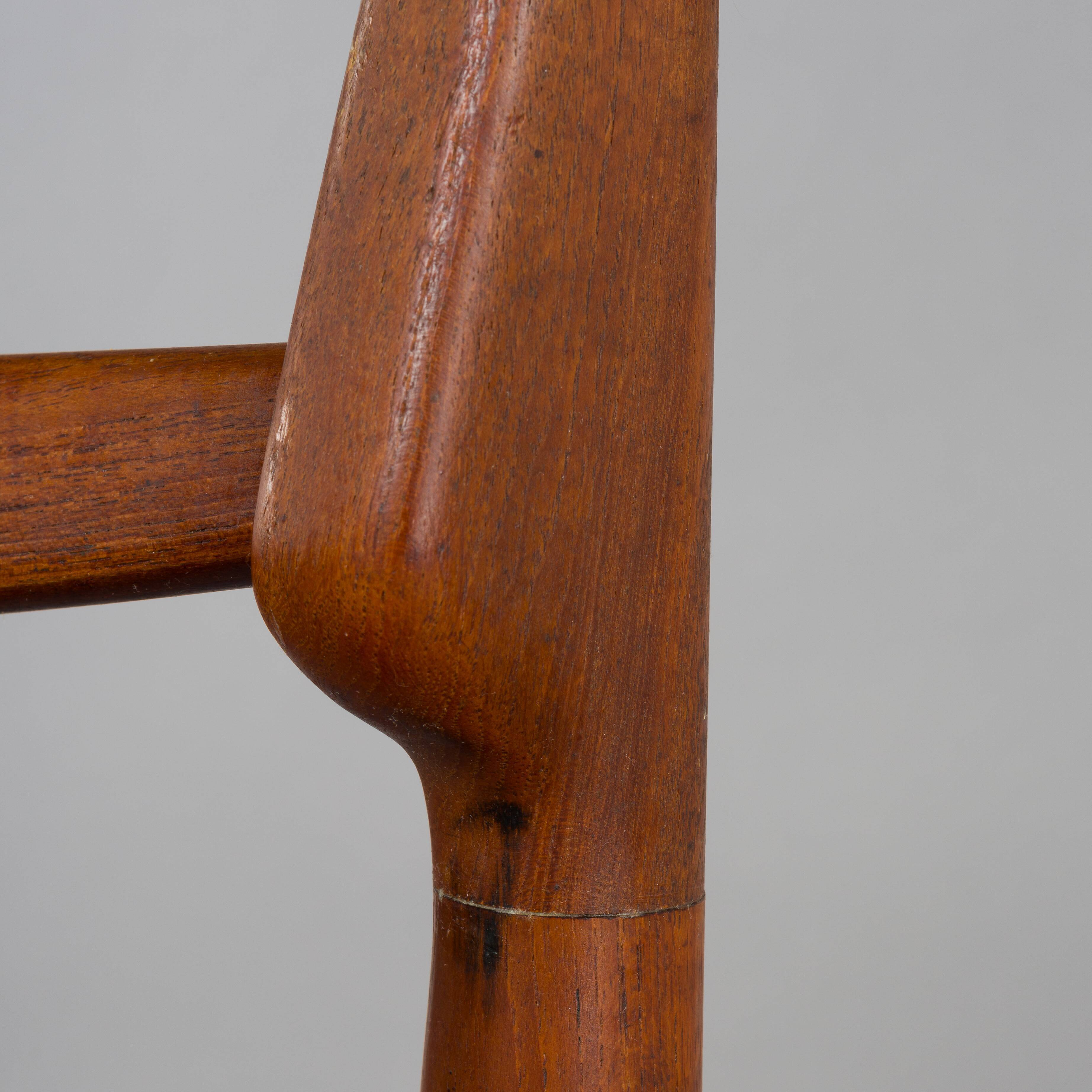 Mid-century Danish teak chairs from the 1960s