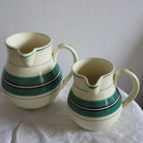 Lot of 2 old jugs