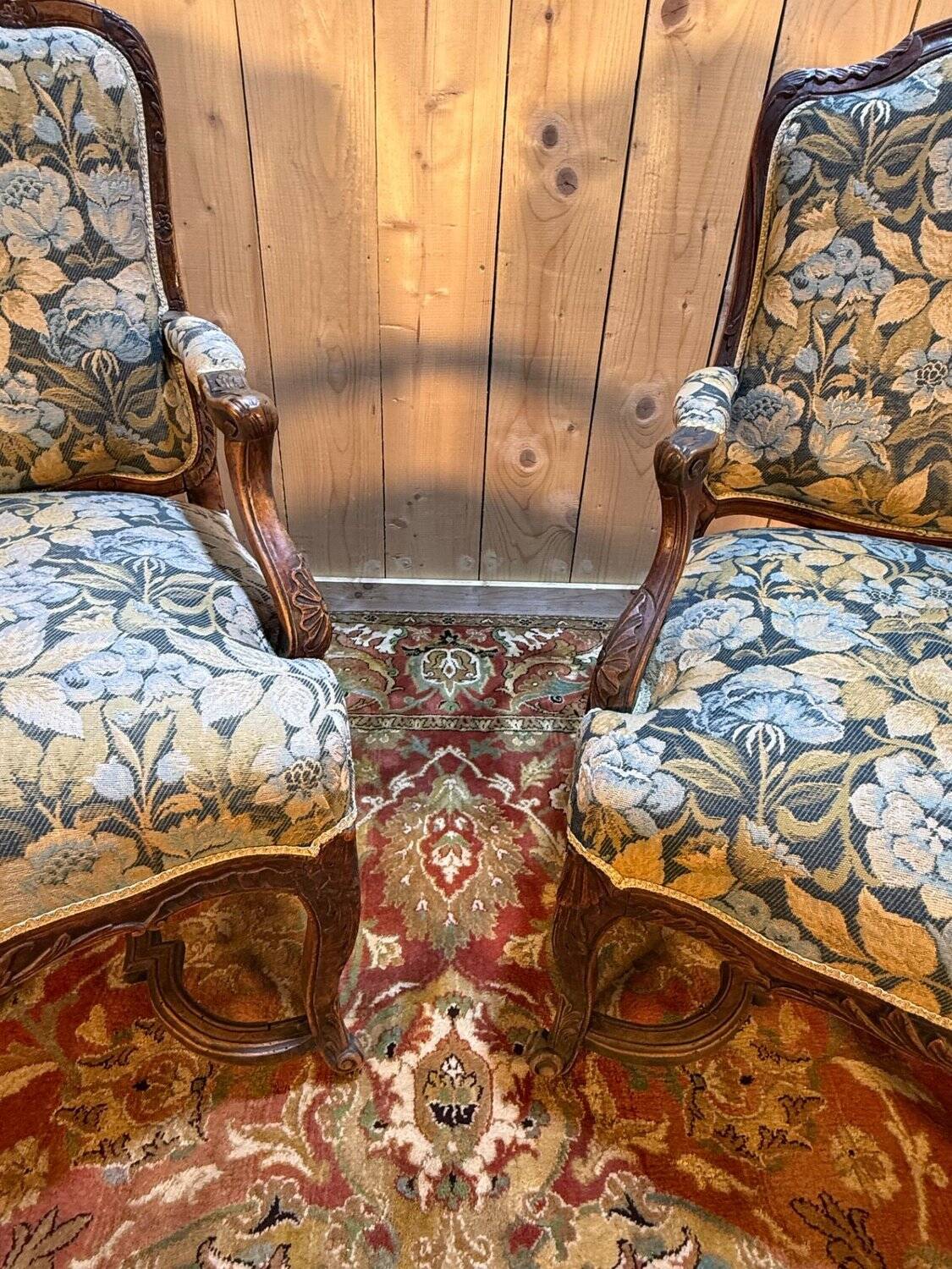 Pair of Regency armchairs