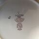 Lot hollow plates Digoin Sarreguemines model Pelleas