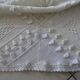 Old crochet bed cover 255 cm x 215 cm