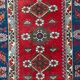 Turkish tribal rug natural dyes 200x120 cm vintage Turkish carpet 2521