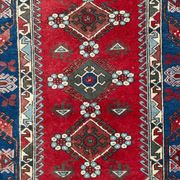 Turkish tribal rug natural dyes 200x120 cm vintage Turkish carpet 2521