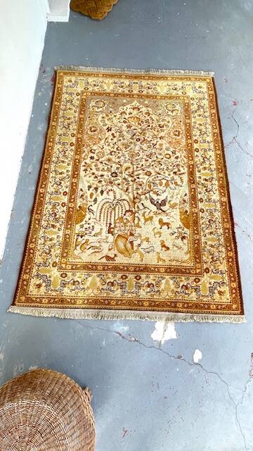 VINTAGE Wool Tree of Life RUG