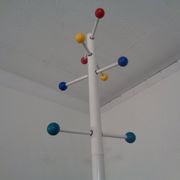 Italian Tubular Coat Rack, 1970s