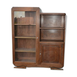 Asymmetric the 1940s oak cupboard