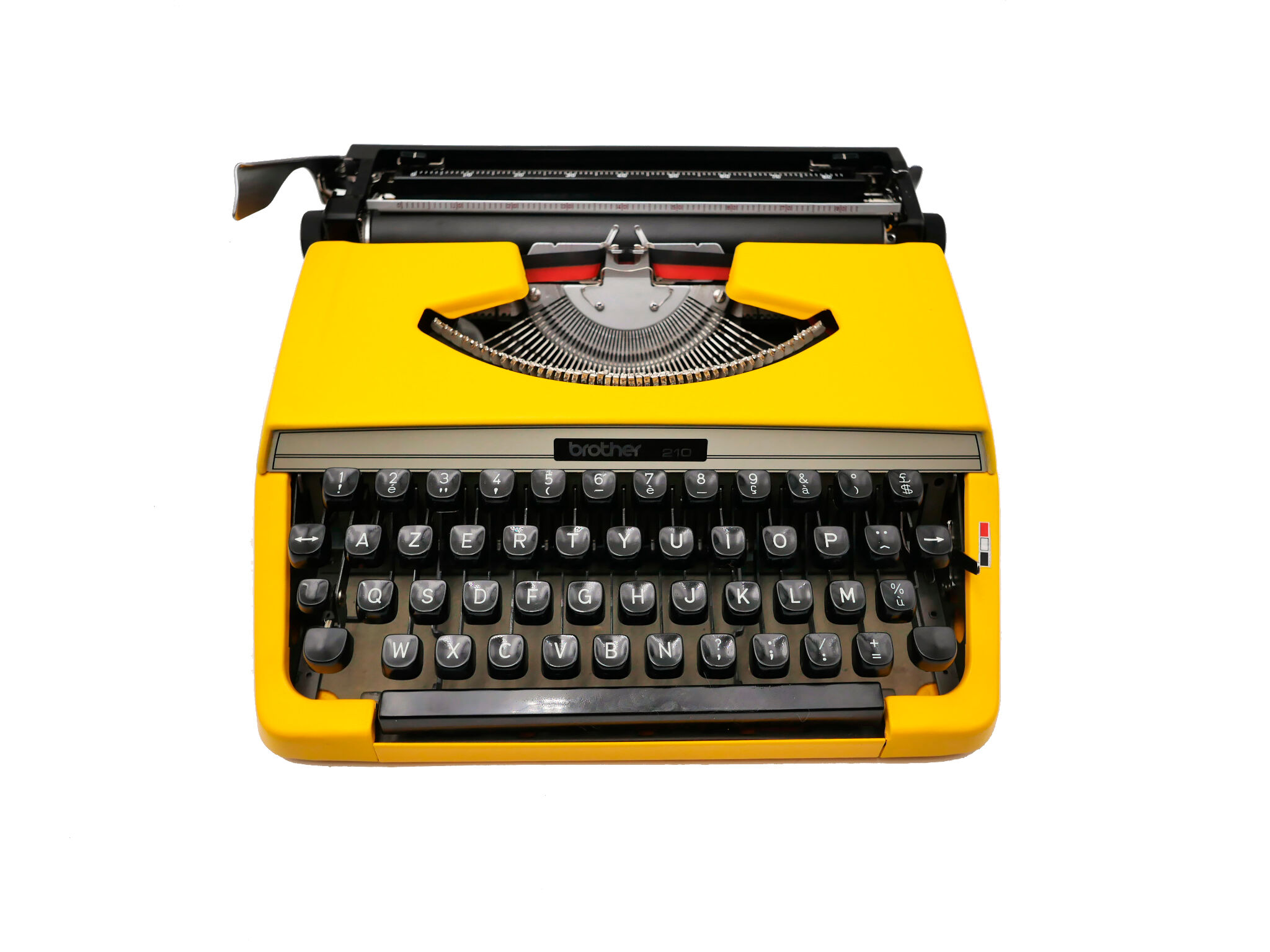 Brother 210 Typewriter Yellow Yellow Cab Revised Ribbon New