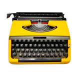 Brother 210 Typewriter Yellow Yellow Cab Revised Ribbon New