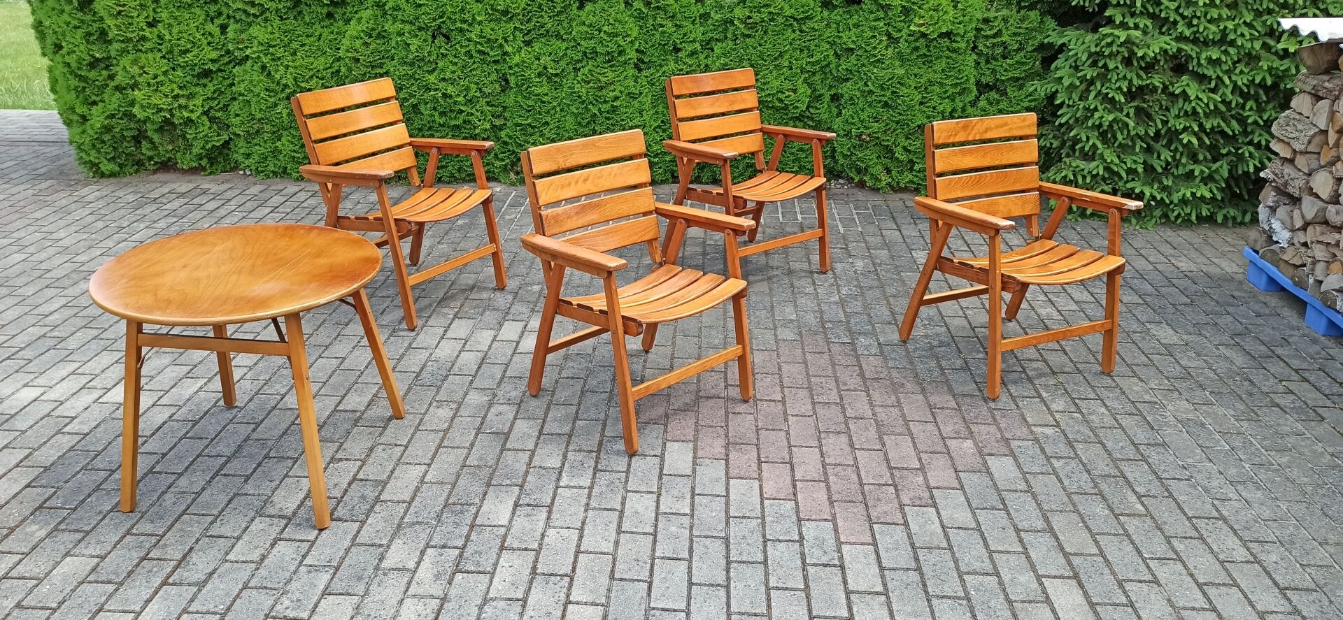 Garden Furniture Set from Herlag, 1970s