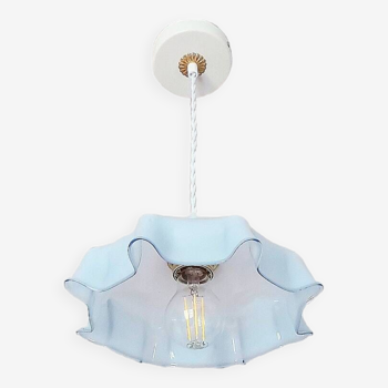 Suspension opaline vintage