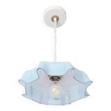 Vintage opaline pendant light