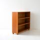 Vintage Scandinavian elm bookcase 1940s/50s