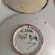 Hand-painted plates by René Chaix