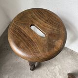 Oak bistro stools 1950