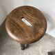 Oak bistro stools 1950