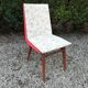 Chaise vintage pieds compas