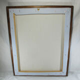 Oil painting still life vase bouquet of flowers signed