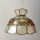Suspension in mother-of-pearl and brass fruit patterns 60s