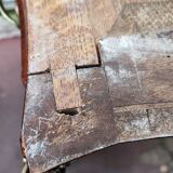 Semainier Louis XV marble brocatello and bronze