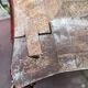 Semainier Louis XV marble brocatello and bronze