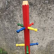 Pierre Sala standing coat rack for children 1970s