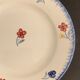 Lot de 6 assiettes plates Digoin Sarreguemines, modèle Mary Lou