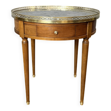 Directoire Bouillotte Table in cherry wood