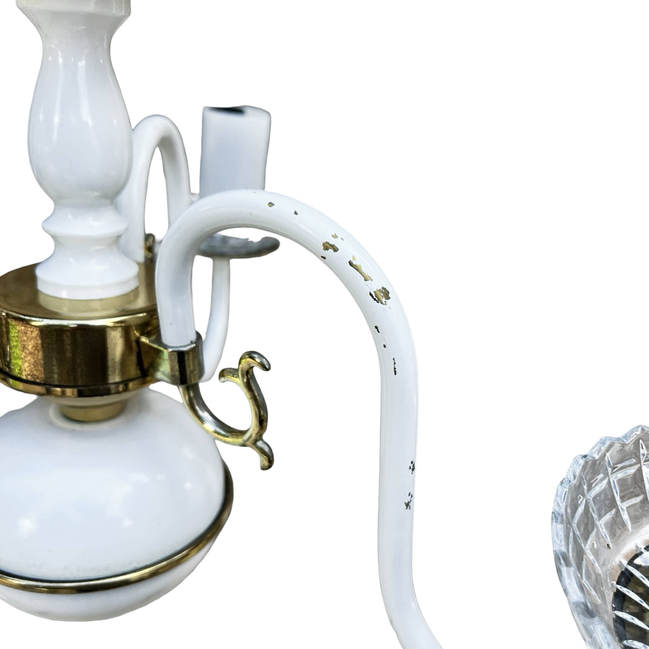 AKA Leuchten chandelier, Hollywood Regency style, Germany, 1970s.