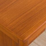 Danish Teak Model 130/1 Desk by Børge Mogensen for Søborg Møbelfabrik, freestanding 1950s