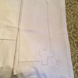 Old embroidered tablecloth