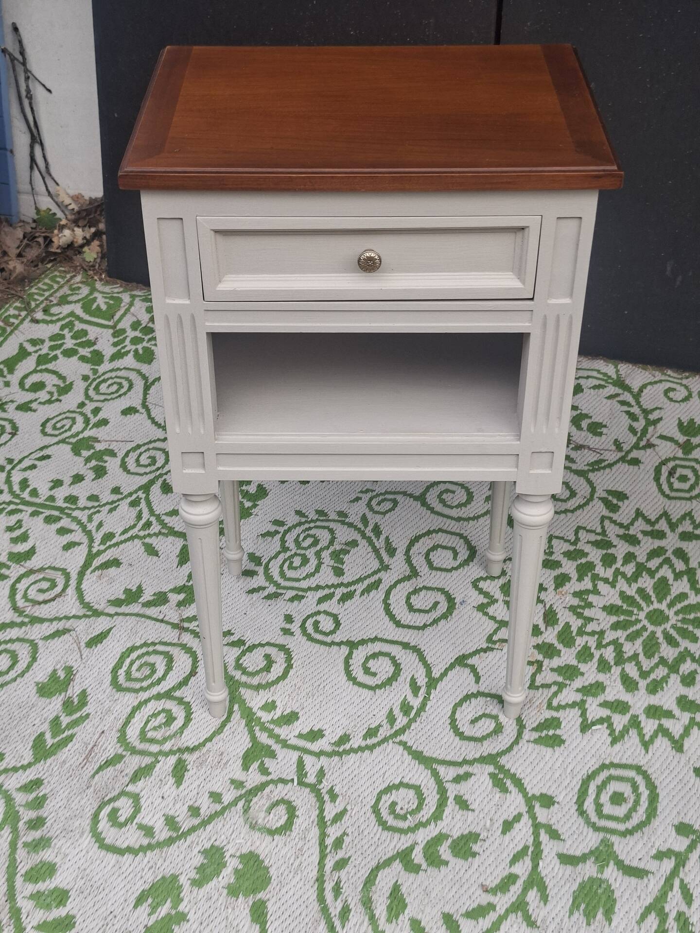 Pair of Louis XVI bedside tables