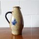 large ceramic jug with salt glaze, studio pottery