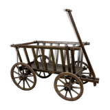 Antique german goat cart farmhouse wagon