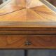 Old foldable board game table