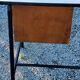Office of 50/60s in formica base tubes black metal 3 drawers
