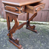 Console restoration, cherry tree, butt studs, Louis Philippe