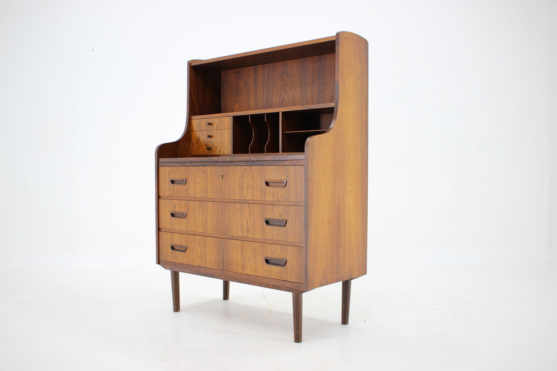 1960s danish palisander writing cabinet
