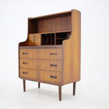 1960s danish palisander writing cabinet
