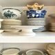 BWM&Co ironstone cake plate, "Lucien" service