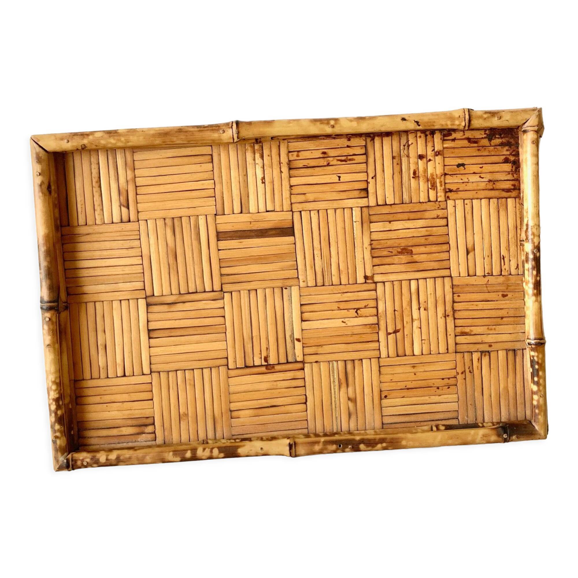 Bamboo tray from the 70s