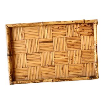 Bamboo tray from the 70s