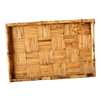 Bamboo tray 70s