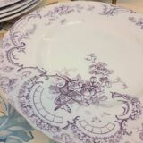 6 Cauldon Clarence Earthenware Dinner Plates