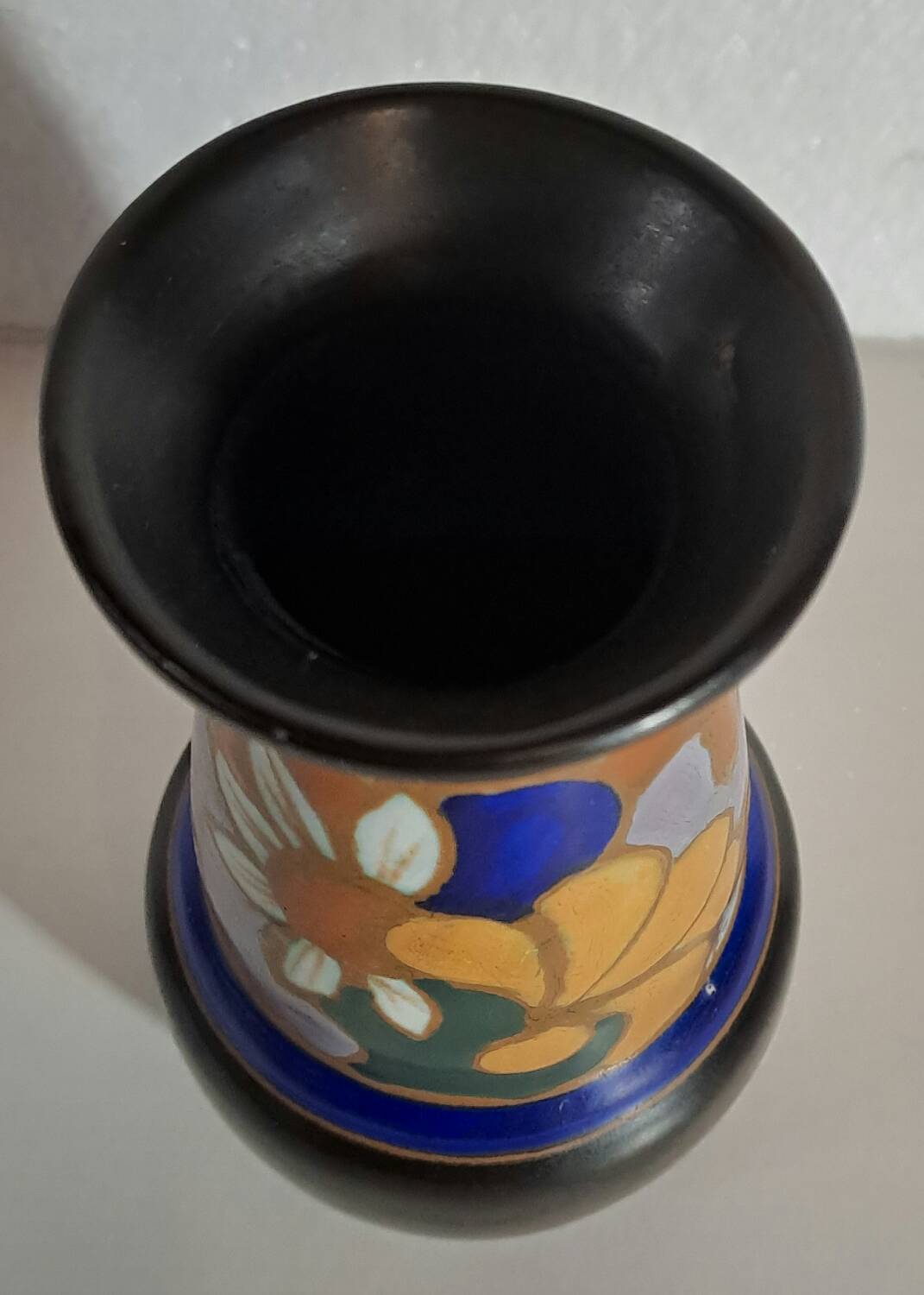 Vase en céramique Art Déco Eskaf Huizen Holland