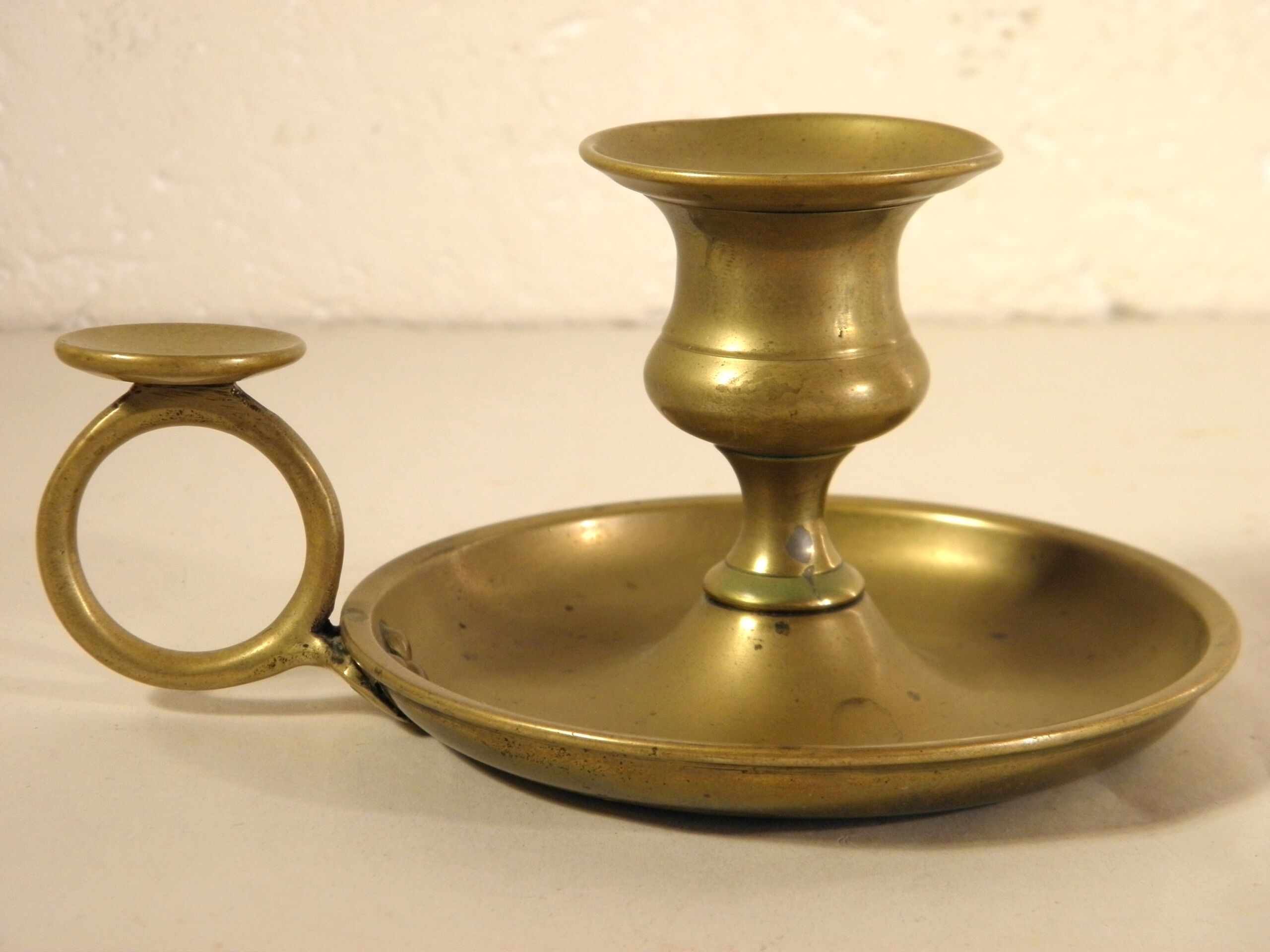 Brass candle holder