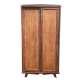 Scandinavian wooden wardrobe