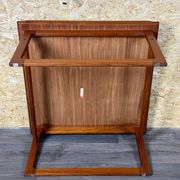 Table basse en teck des années 60-70 Kubus par Jalk Vodder Andersen pour Dyrlund Danemark