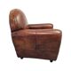 Art Deco style sheepskin armchair, early 21st century